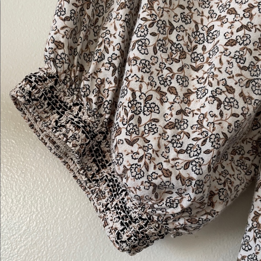 Old Navy|Floral Print Peasant Style Dress|Large|EUC - Picture 6 of 8